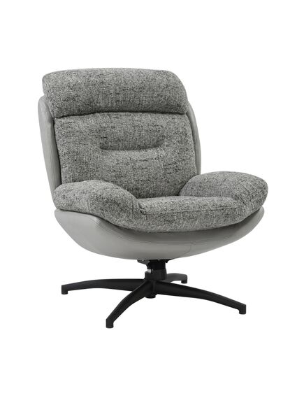 Krēsls YORK Grey Chenille Armchair