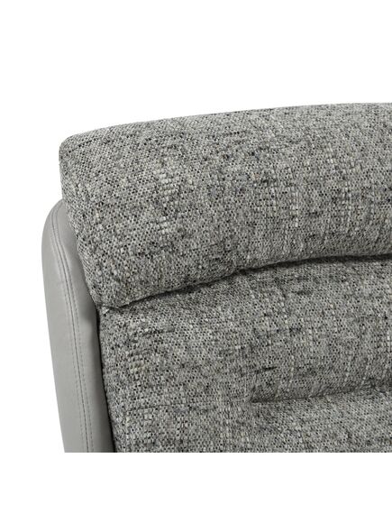 Krēsls YORK Grey Chenille Armchair, 7 image