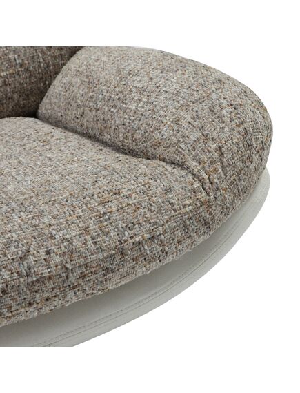 Krēsls YORK Taupe Chenille Armchair, 6 image