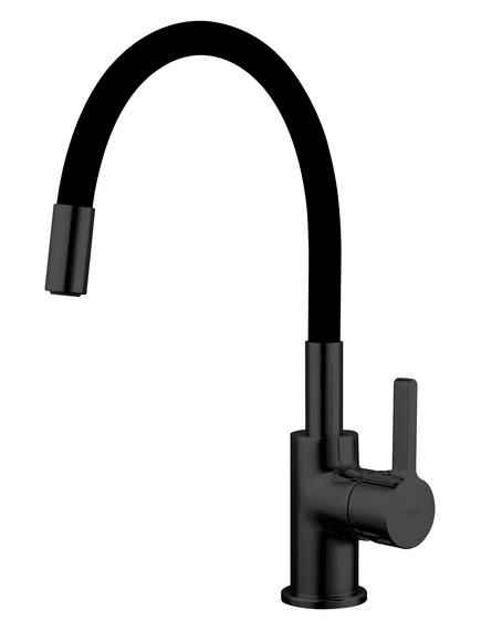 Vento Ūdens maisītājs virtuves izlietnei Vento Cucina Flexy 2 melns