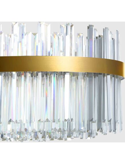 Toolight Lampa sufitowa kryształowa APP1513-CP80 Złota, 5 image