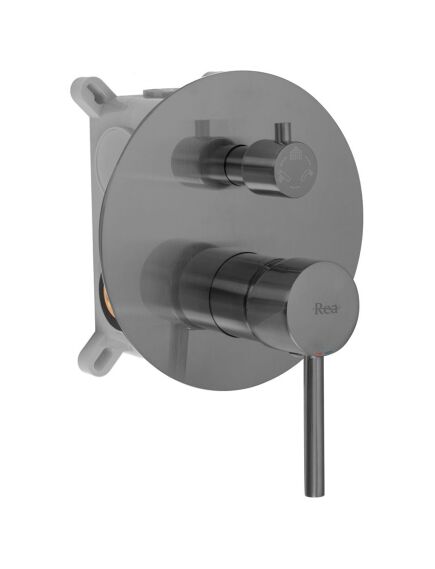 Rea Sanitary Zestaw wannowo-prysznicowy podtynkowy Rea Lungo Tytan + BOX, 3 image