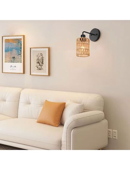 Toolight Lampa ścienna kinkiet boho APP1623-1W, 5 image