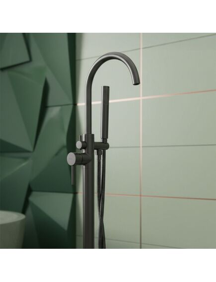 Rea Sanitary Bateria wannowa podłogowa Rea Lungo Tytan, изображение 3