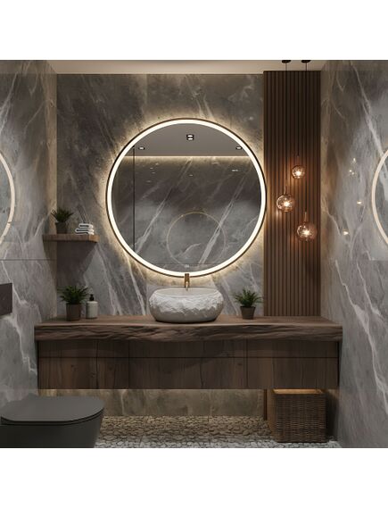 Rea Sanitary Umywalka nablatowa Rea Mika Beige, 3 image