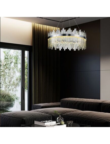 Toolight Lampa kryształowa wisząca APP1516-CP60, 5 image