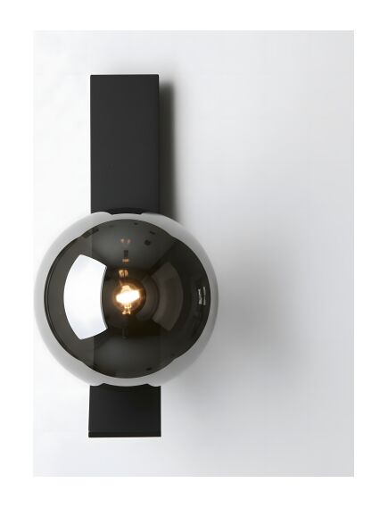 Toolight KINKIET ŚCIENNY APP1757-1W CZARNY CHROM, 3 image