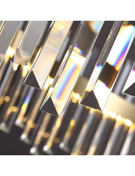 Toolight Lampa sufitowa kryształowa APP1515-CP60 Złota, 4 image