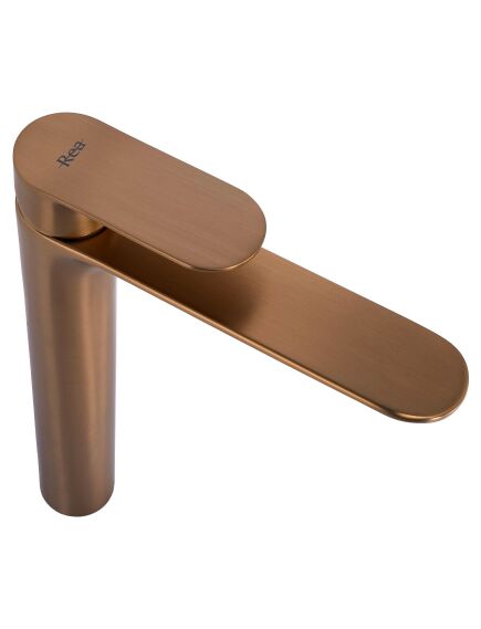 Rea Sanitary Bateria Umywalkowa REA Drop Miedź Szczotkowana Wysoka, изображение 5