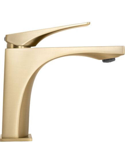 Rea Sanitary Bateria Umywalkowa REA Joe Złota Szczotkowana Niska, изображение 3