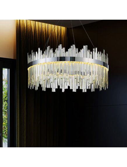 Toolight Lampa kryształowa wisząca APP1516-CP60, 2 image