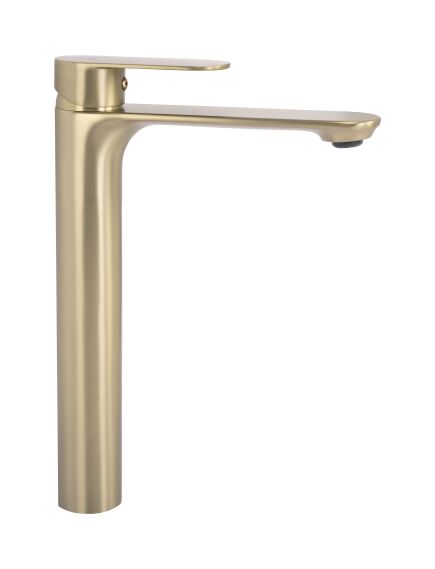 Rea Sanitary Bateria Umywalkowa REA Drop Złota Szczotkowana Wysoka, изображение 3