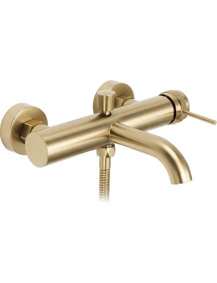 Rea Sanitary Bateria wannowa REA Lungo Grip Złota Szczotkowana, изображение 4