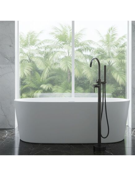 Rea Sanitary Bateria wannowa podłogowa Rea Lungo Tytan, изображение 4