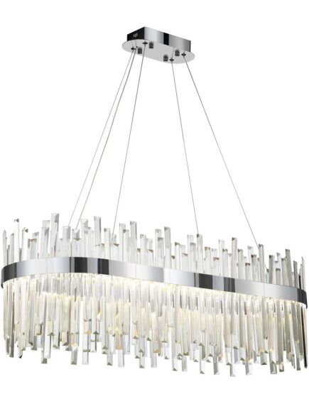 Toolight Lampa kryształowa wisząca APP1514-CP80, 2 image