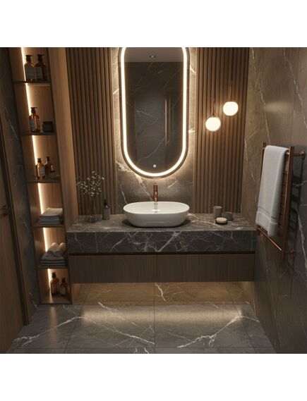 Rea Sanitary Umywalka nablatowa Rea Amelia 52, 5 image