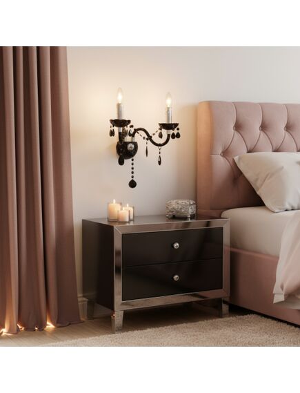 Toolight KINKIET ŚCIENNY EBT018-2W Czarny, изображение 4