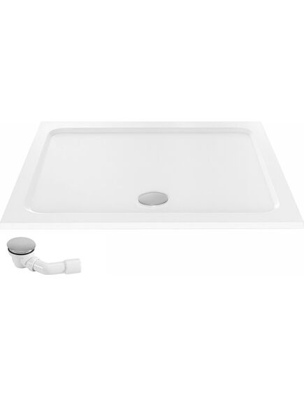 Rea Sanitary Brodzik prysznicowy akrylowy Rea Belmond biały 80x100, 3 image