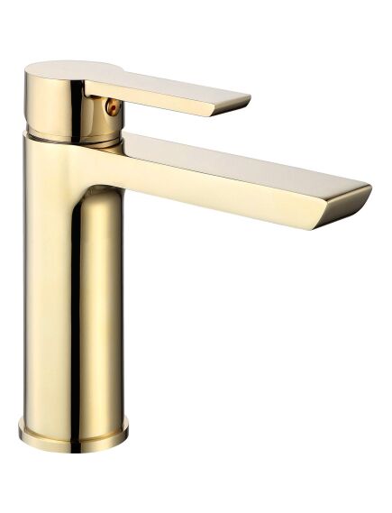 Rea Sanitary Bateria Umywalkowa REA ARGUS Złota Niska, 3 image