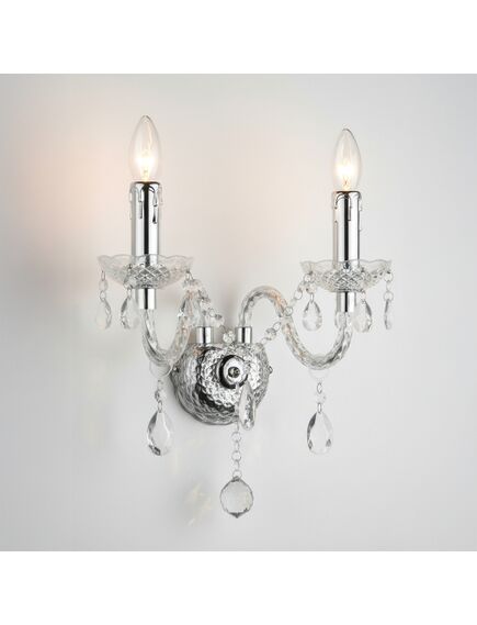 Toolight KINKIET ŚCIENNY EBT017-2W Transparentny, 2 image