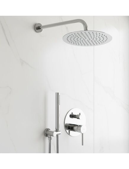 Rea Sanitary Zestaw natryskowy podtynkowy Rea Lungo Diamond Chrom + BOX, 3 image