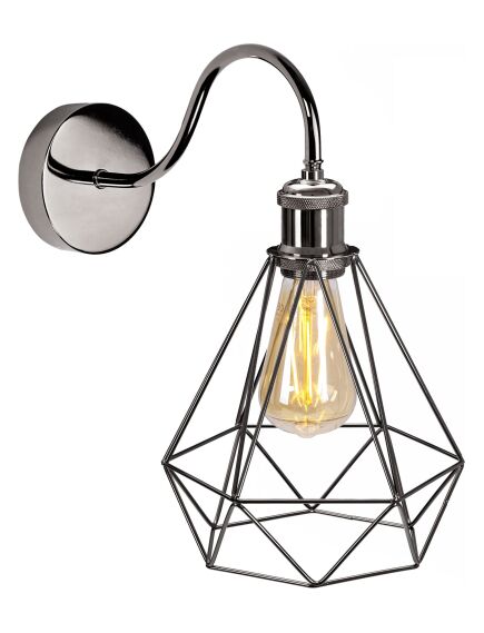 Toolight Lampa Kinkiet Ścienny Loft  392230 Chrom