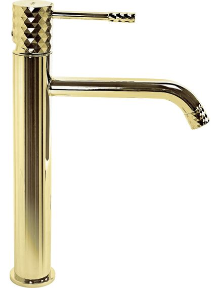 Rea Sanitary Bateria Umywalkowa Rea Lungo Diamond Złota Wysoka, изображение 3