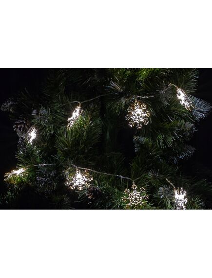 Tutumi Lampki choinkowe Girlanda LED Śnieżynki, изображение 3