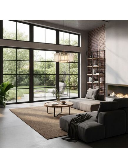 Toolight Lampa wisząca EBT027-1CP Czarna, изображение 5