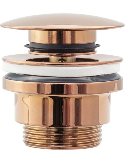 REA  izlietnes spraudnis, universāls klikšķis Rea Rose Gold