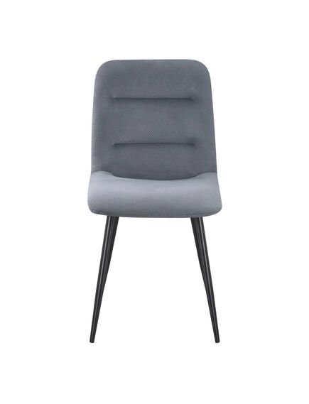 Krēsls BOS Grey Velour Chair, 3 image