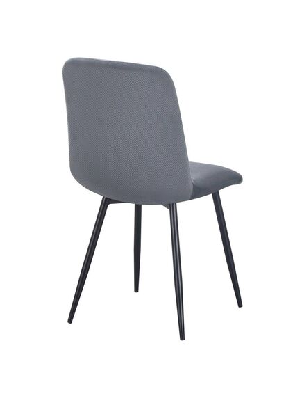 Krēsls BOS Grey Velour Chair
