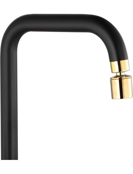 Rea Sanitary Bateria Kuchenna Rea Polo Czarna Złota, изображение 5