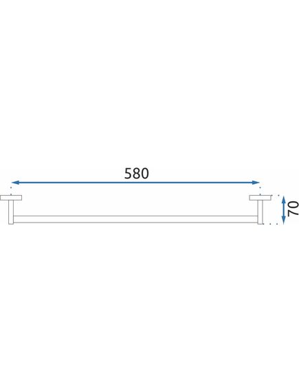 Calani VANNAS ISTABAS PAKARAIS MIGLA 01 HROMS, 3 image