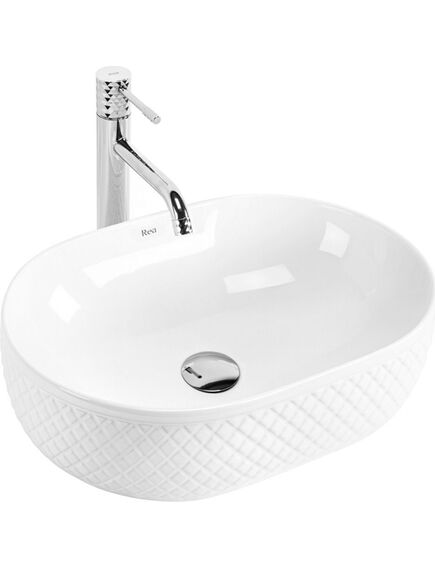 Rea Sanitary Umywalka nablatowa Rea Oktawia, 5 image