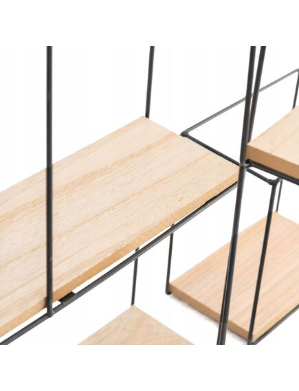 Tutumi 4 LOFT Metal Industrial 391883 sienas plauktu komplekts, 3 image