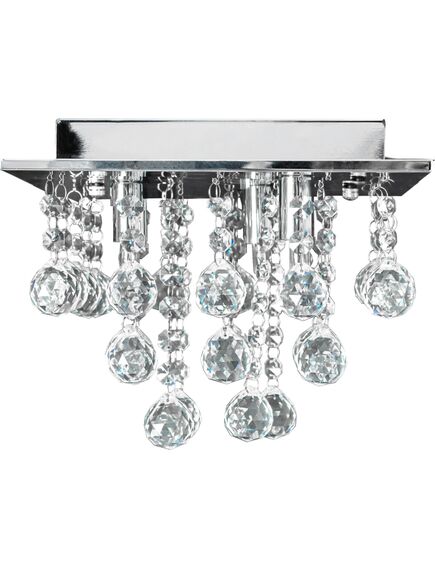 Toolight Lampa Sufitowa Kryształowa Plafon APP404-C, 5 image