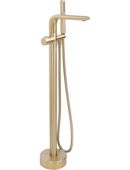 Rea Sanitary Bateria wannowa Rea CLARK ZŁOTA SZCZOTKOWANA