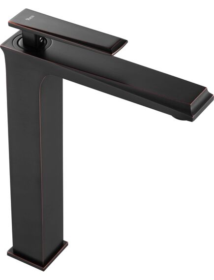 REA  Высокий REA Смеситель для умывальника   Romano Old Black