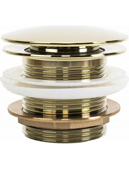 Rea Sanitary Korek wannowy uniwersalny Klik-Klak Rea Złoty, 2 image