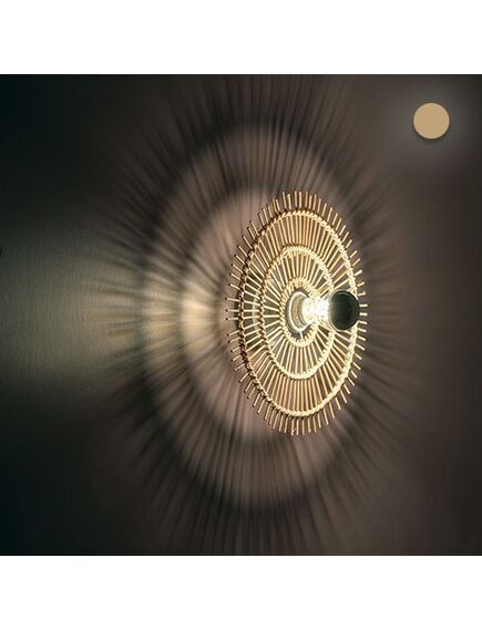 Toolight Kinkiet Bambusowy Boho APP1267, 5 image