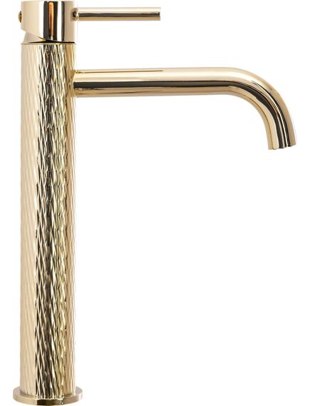 Rea Sanitary Bateria Umywalkowa REA LUNGO ART Złota Wysoka, изображение 2