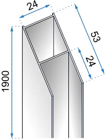 REA Pagarināms profils Molière kajītēm un durvīm, 3 image