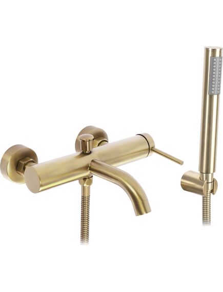 Rea Sanitary Bateria wannowa REA SPOT Złota Szczotkowana