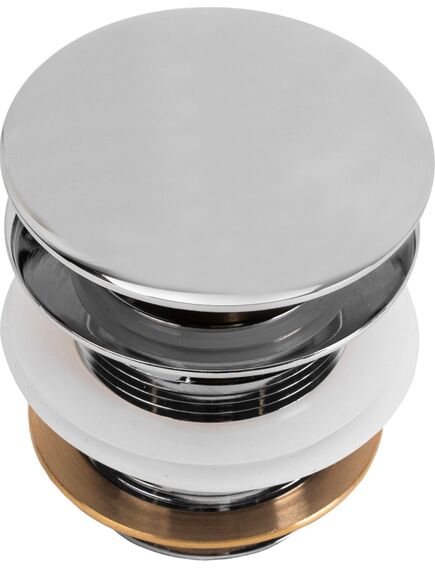 Rea Sanitary Korek wannowy uniwersalny Klik-Klak Rea Chrom, 3 image