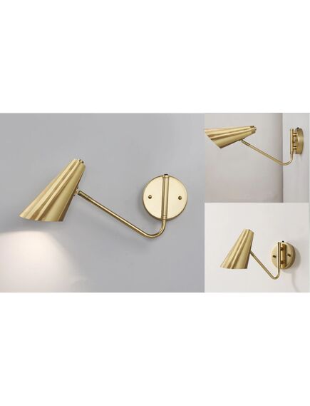 Toolight LAMPA ŚCIENNA KINKIET APP1138-1W GOLD, 4 image