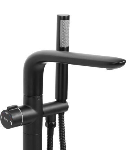 Rea Sanitary Bateria wannowa Rea CLARK Black, изображение 2