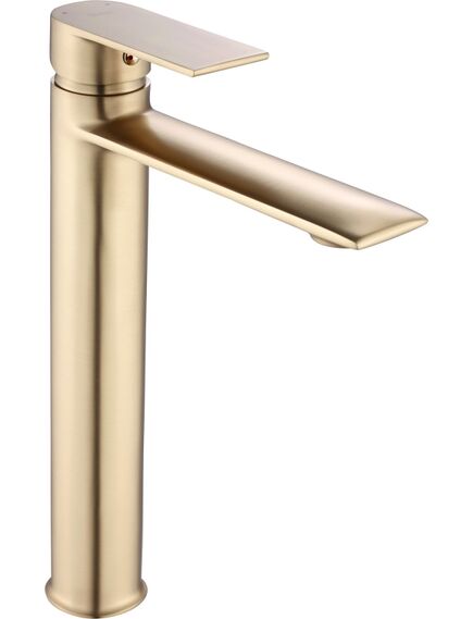 Rea Sanitary Bateria Umywalkowa REA VENETA Złota Szczotkowana Wysoka