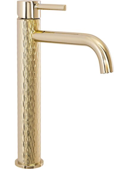 Rea Sanitary Bateria Umywalkowa REA LUNGO ART Złota Wysoka, изображение 3