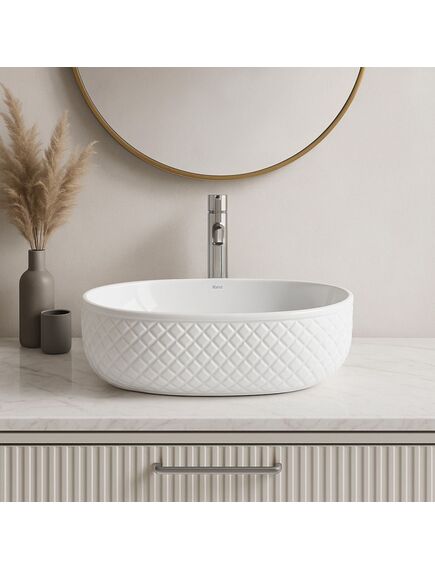 Rea Sanitary Umywalka nablatowa Rea Oktawia, 3 image